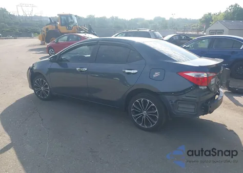 2015 Toyota Corolla S Plus из США, поврежденный, VIN 2T1BURHE5FC479323